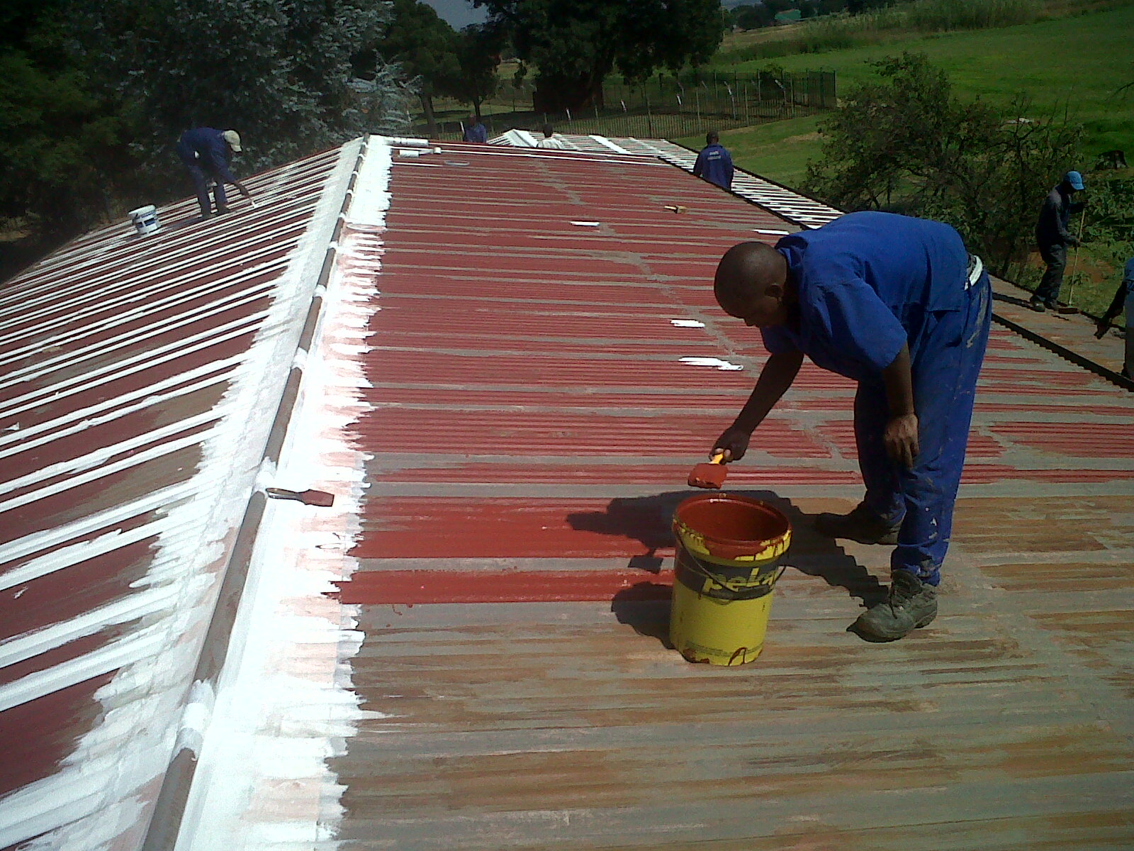 Waterproofing To Corrugated Roof Before